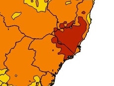 Heatwave weather warnings. Picture: BOM