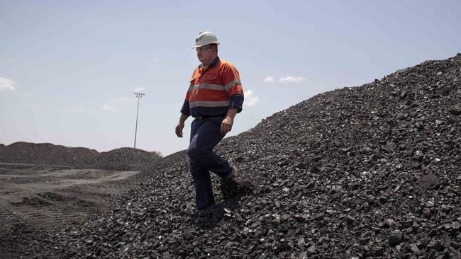 Coal is facing a bleak future. Picture: Russell Shakespeare