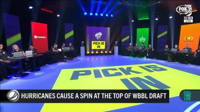 Hurricanes cause spin in WBBL draft