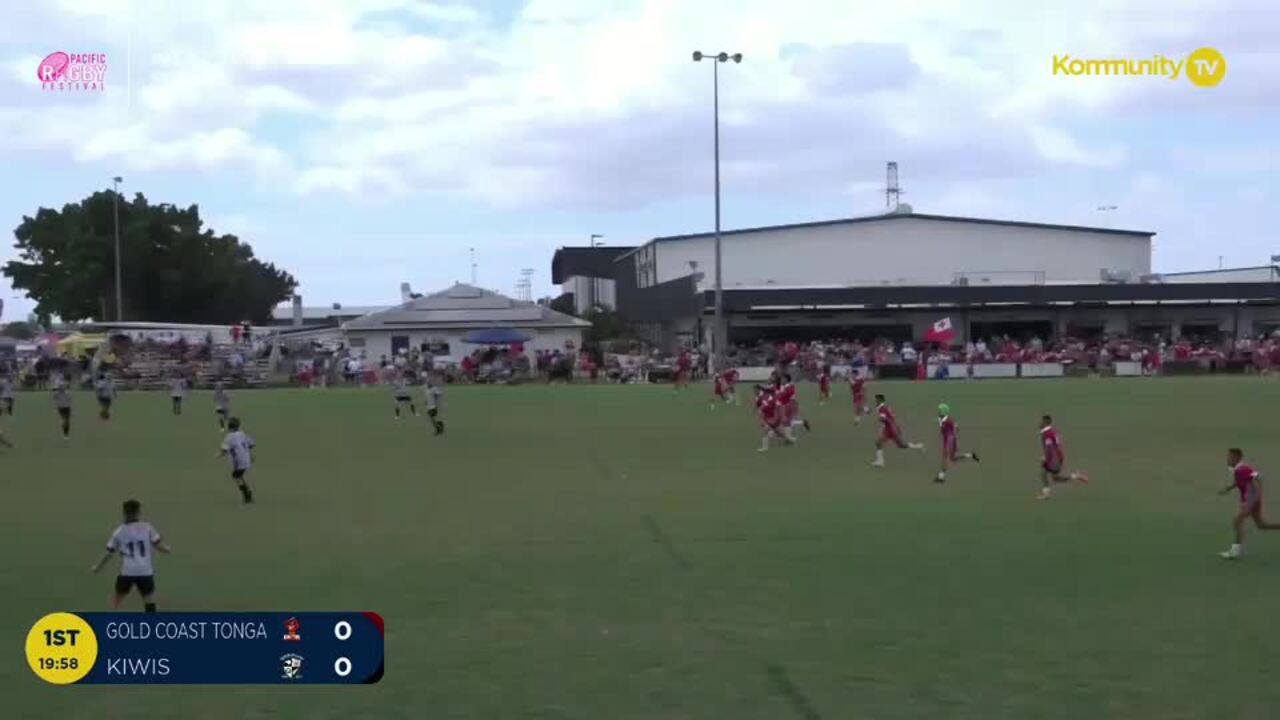 Replay: Gold Coast Tonga v Queensland Kiwi (U10 grand final)—2024 Pacific Youth Rugby Festival Day 3