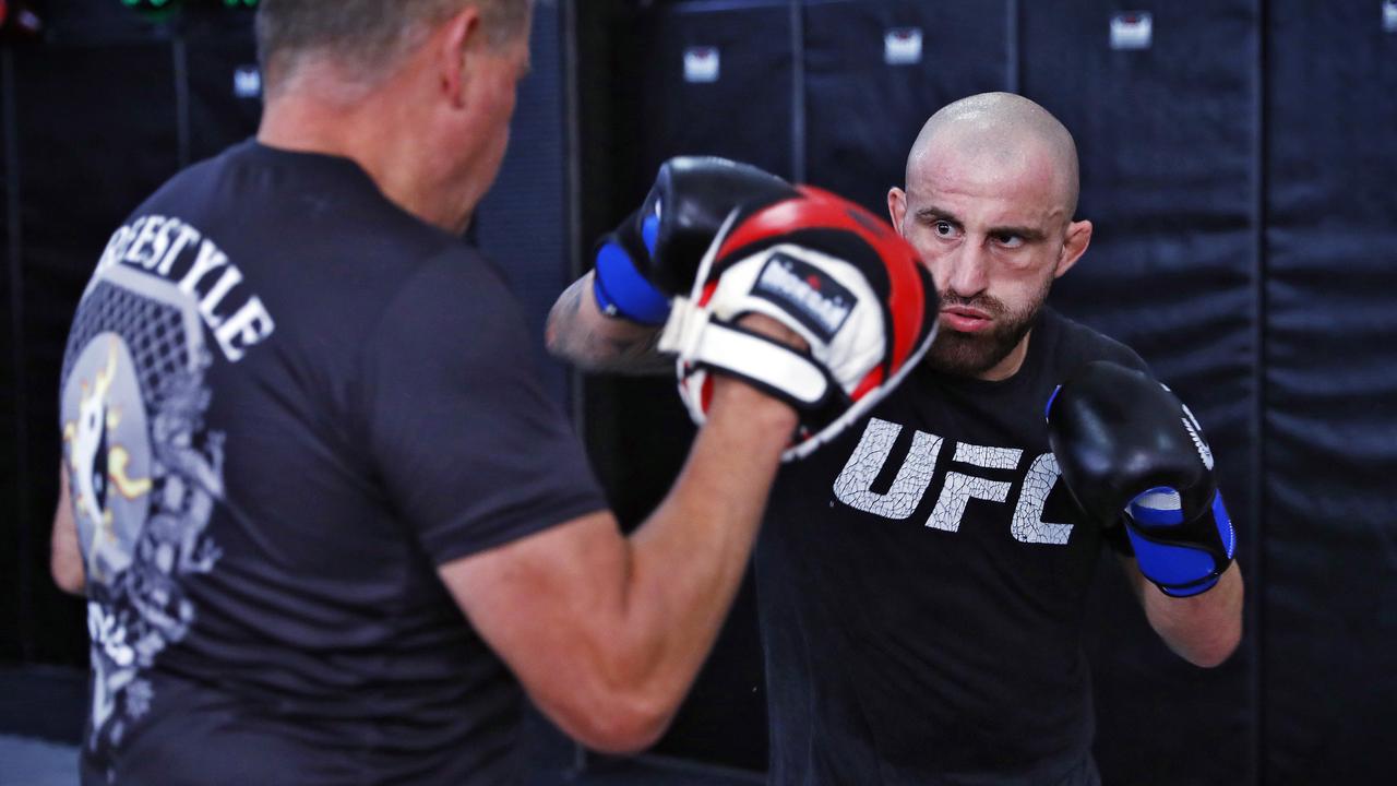 Alex Volkanovski is primed for his fight against Chan Sung Jung. Picture: Sam Ruttyn