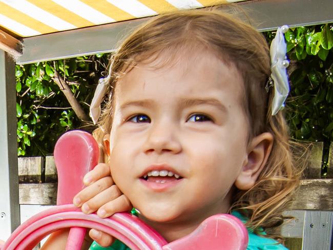 Bridget Hickey with her daughter Ada, 2. This is the case study for a Network story on settling kids into daycare and why it is more difficult for children born during Covid.Picture: Nigel Hallett