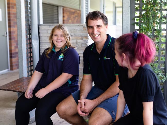 Aaron Schick is impacting on young peoples lives as the new chaplain at Carinity Education Rockhampton