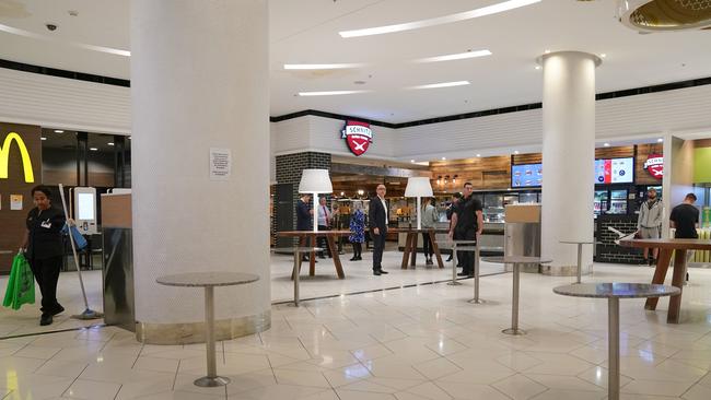 One of the food courts at Crown Melbourne.