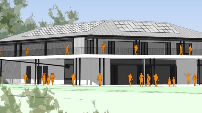 A draft Planning Proposal has been drawn up to allow a redeveloped Warringah Golf Club to be run as a “registested club”. Picture: Group Architects