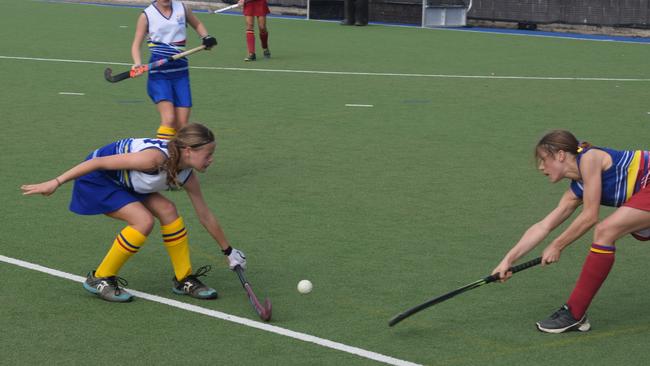 Gympie hosted the 2021 Under 13 Girls State hockey championships over the last four days, with Brisbane teams taking out two of the three division titles. Pictures: Josh Preston