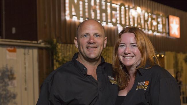 NightQuarter founders Ian Van der Woude and Michelle Christoe.