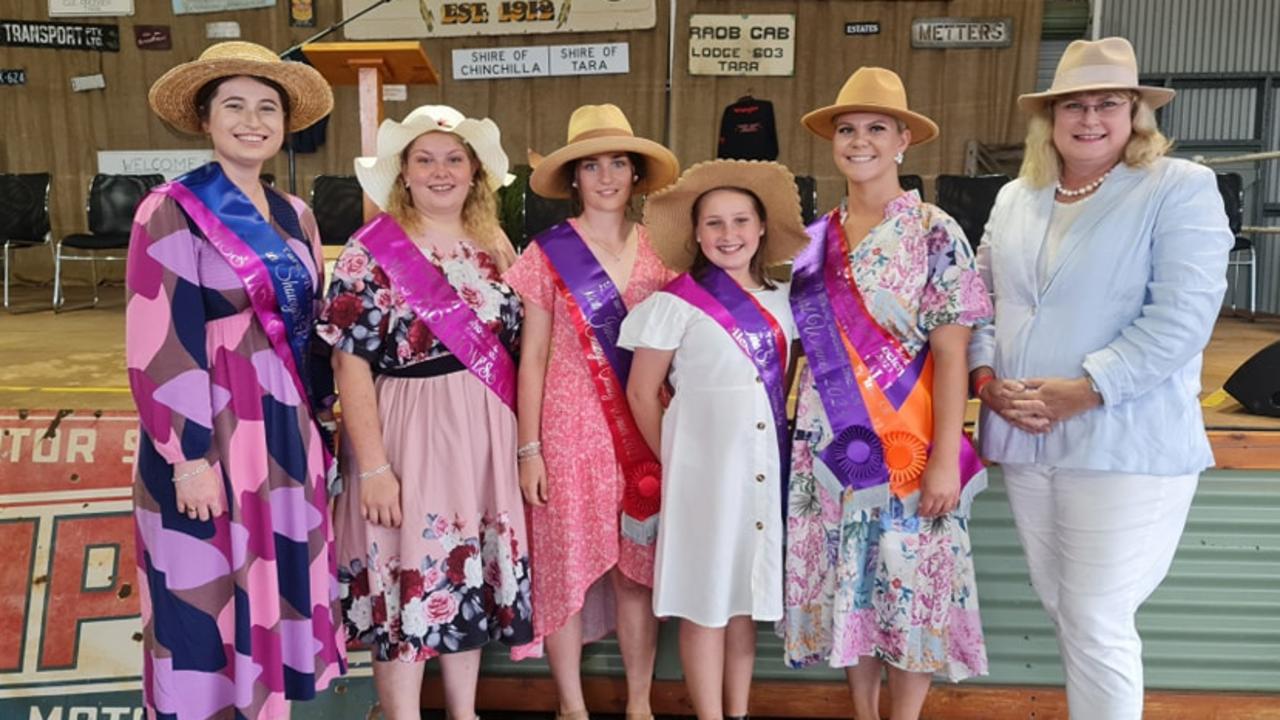 Girls and women compete in the Miss Showgirl competition in Tara 2023. Picture: contributed