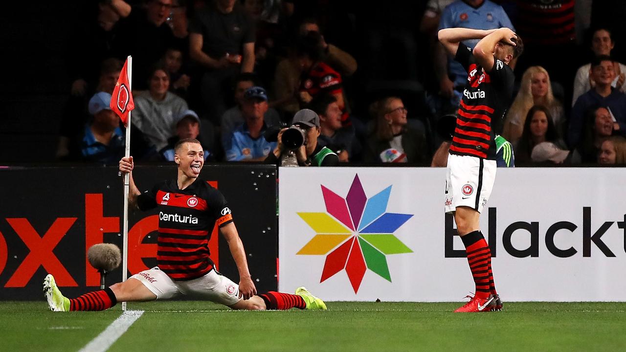 The Western Sydney Wanderers have come out on top in the derby