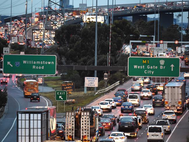 Cars are forecast to account for more than two-thirds of trips in 2031. Picture: Nicole Garmston
