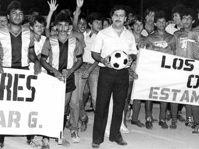 Escobar contributed to the building of more than 800 soccer fields during his reign.