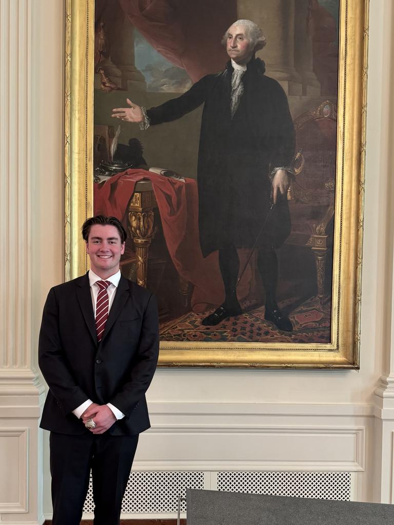 Joe McGuire at the White House