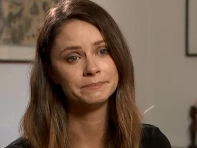 Christie Whelan Brown said she was trying to ‘rise above’ the backlash. Picture: 7.30/ABC