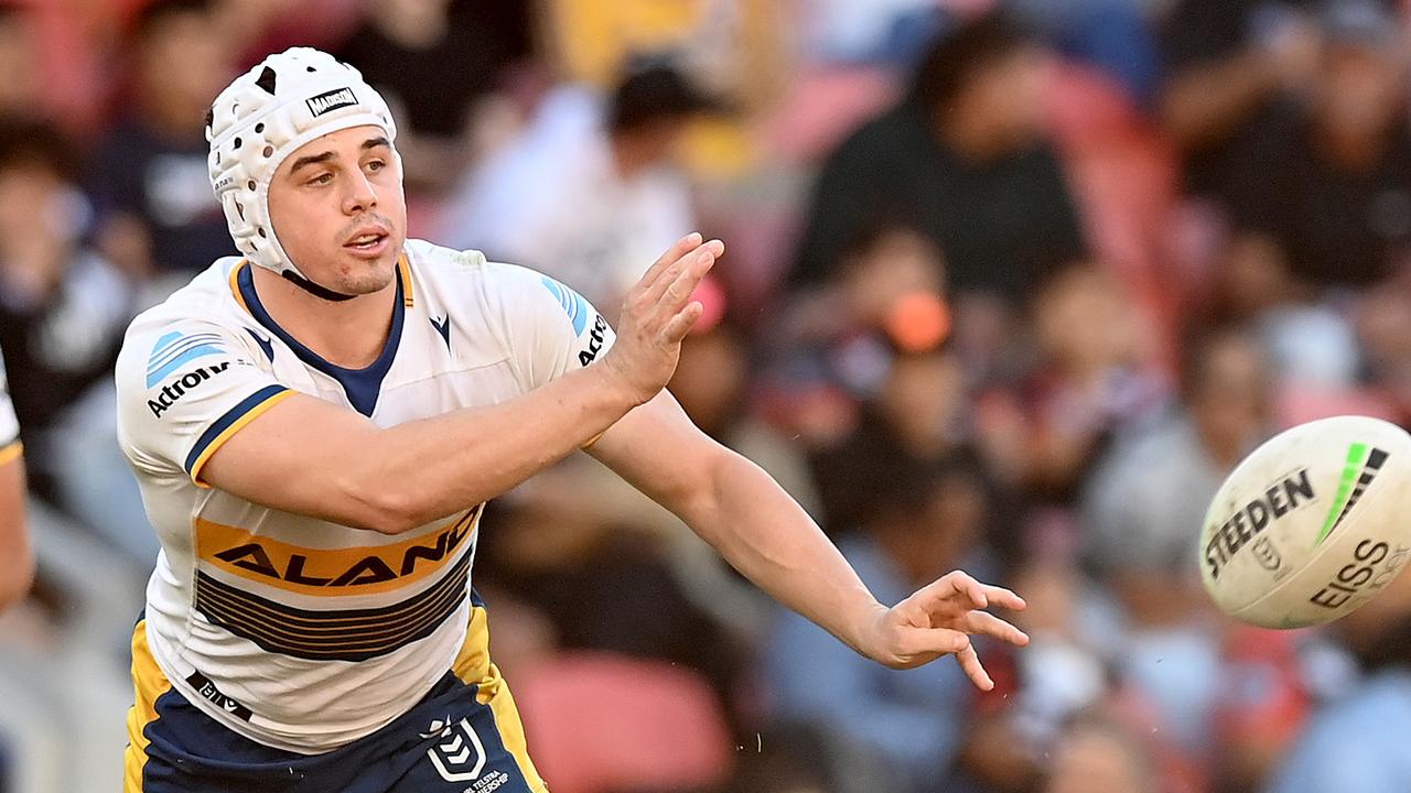 Reed Mahoney is in the frame for a spot in the Maroons. Picture: Bradley Kanaris/Getty Images