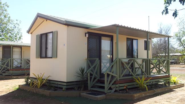 The couple were staying at the Croydon Caravan Park.