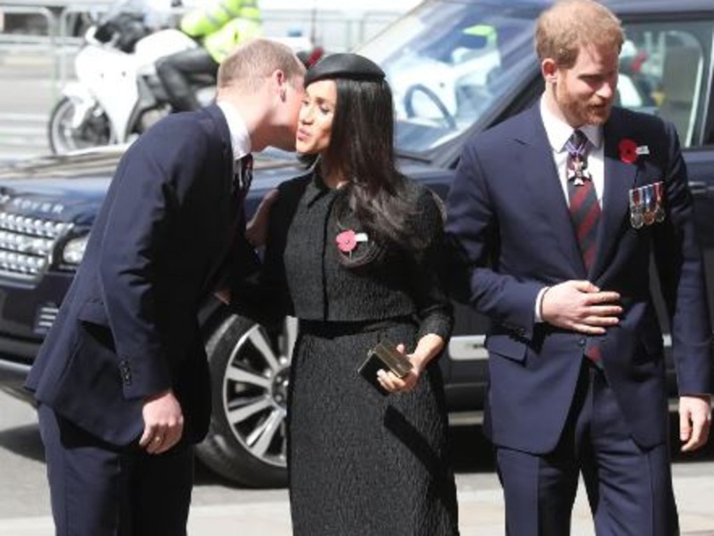 Meghan’s “touchy-feeliness” reportedly sparked unfounded rumours. Picture: Supplied