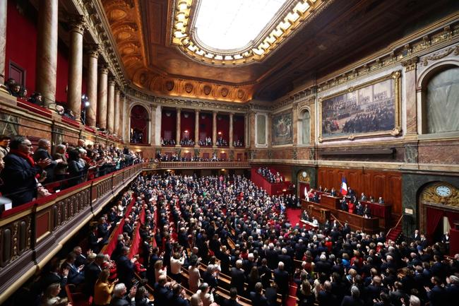 Lawmakers gathered in a special chamber in Versailles easily found the three-fifths supermajority needed for the change