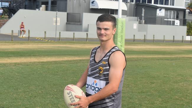 Sunshine Coast Falcons Mal Meninga Cup player for 2023, Finn Lawson. Picture: Patrick Woods