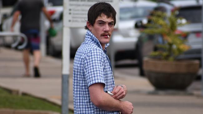 Frank Mathew Connor outside the Ingham Magistrates Court. Picture: Cameron Bates