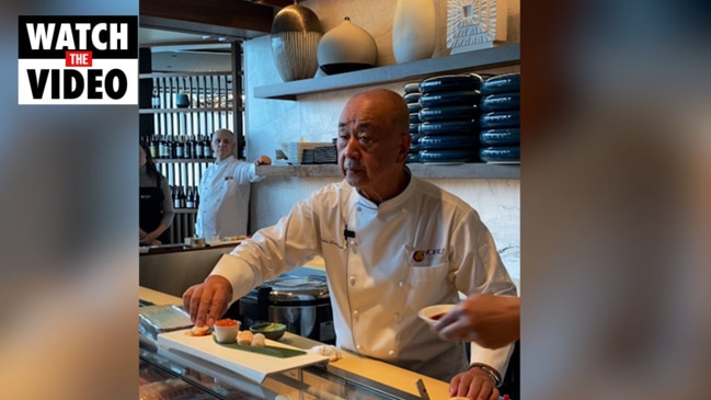 Nobu Matsuhisa at Nobu, Sydney