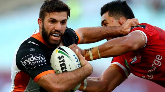 Tigers fullback James Tedesco is another player in demand. Picture: Gregg Porteous