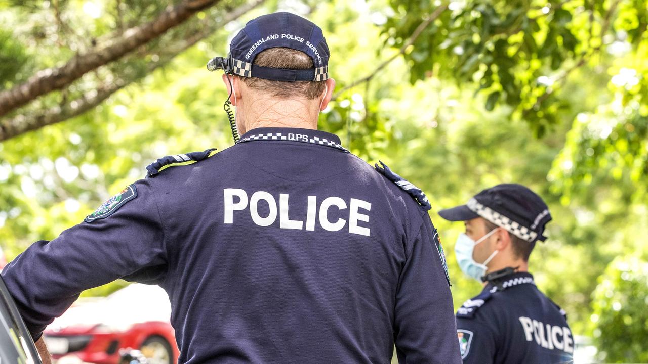 Two teens were taken to the Queensland Children’s Hospital. Picture: Richard Walker