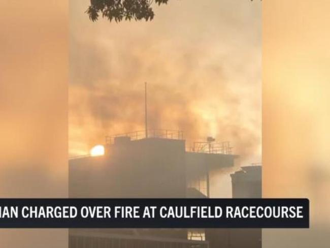 Man charged over Caulfield fire