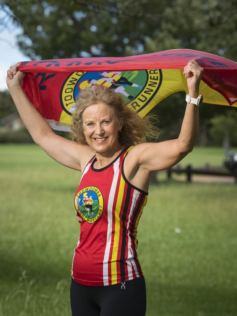 Toowoomba Road Runners president Wendy Dighton is excited for the 2024 Toowoomba Marathon. Picture: Kevin Farmer