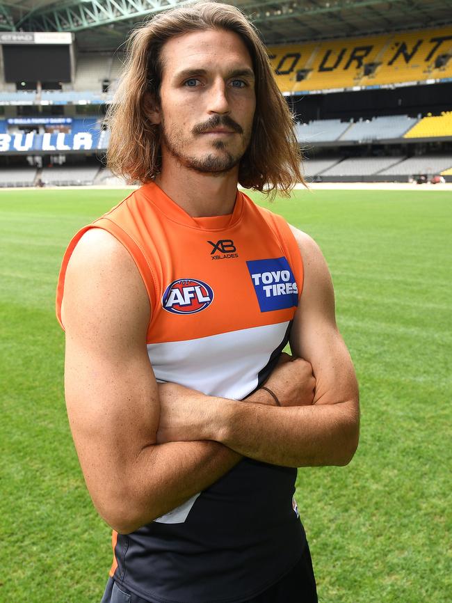 GWS Giants co-captain Phil Davis.