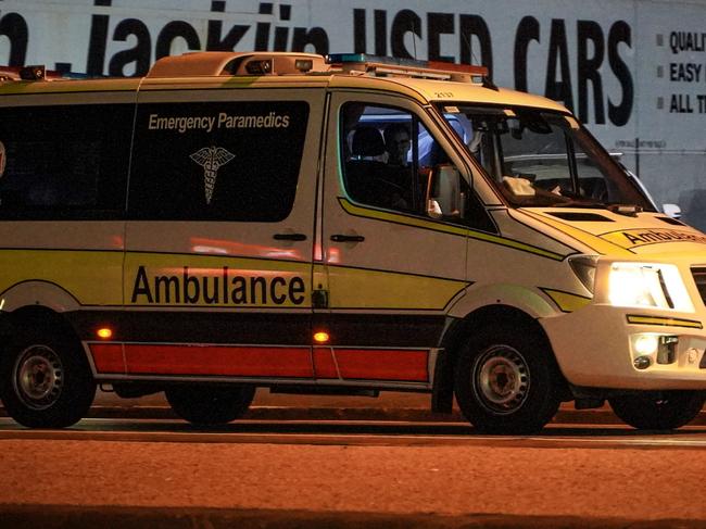 QAS ambulance night generic . Picture: Heidi Petith