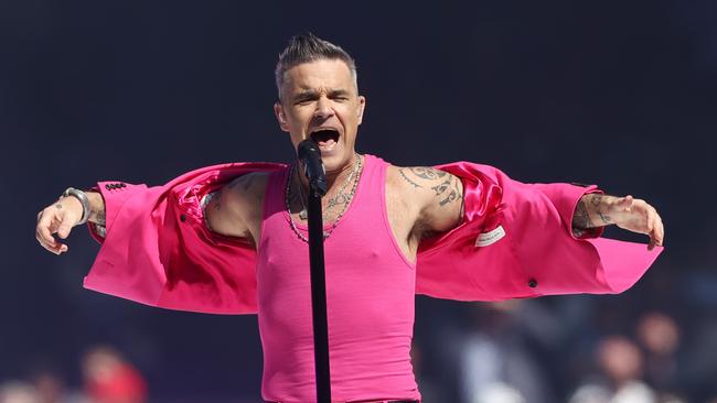 Robbie Williams will headline next year’s Adelaide 500 race. Picture by Michael Klein