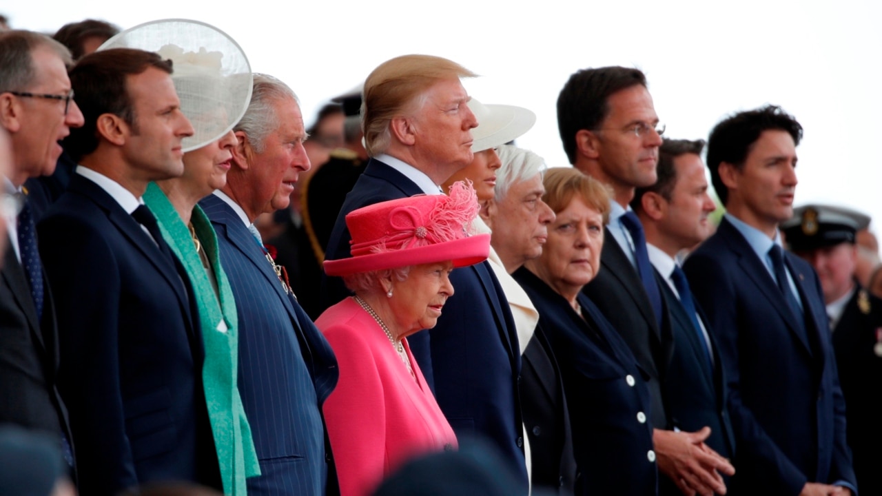 World leaders commemorate D-Day in Portsmouth