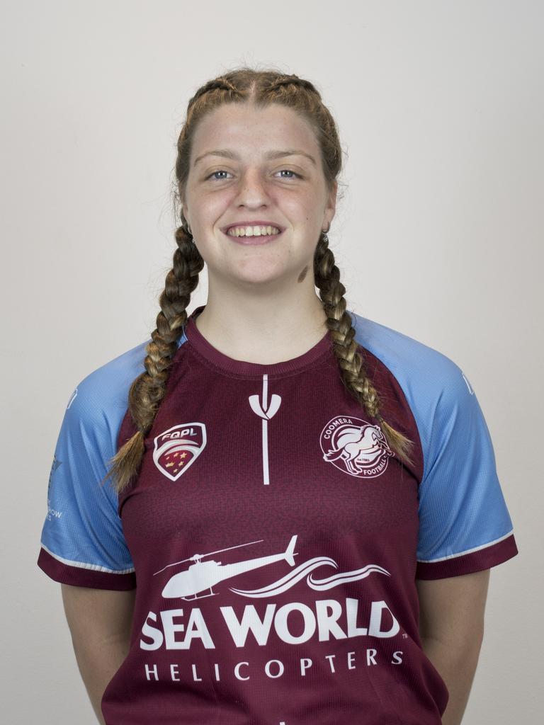 Olivia Camage of Coomera FC Credit: Coomera FC