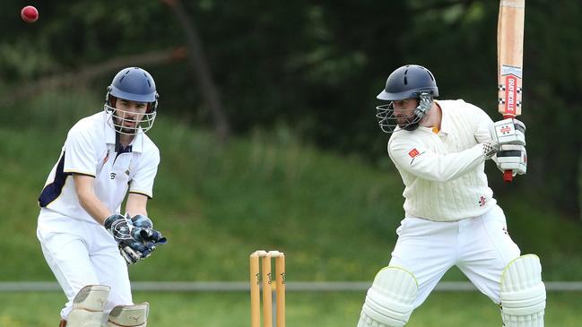 Cameron Taylor led Heidelberg West to a first-up victory on Saturday. Picture: Hamish Blair