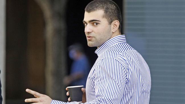 Ali Ebrahimi outside the District Court in Brisbane. Picture: NCA NewsWire/Tertius Pickard