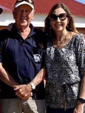 Michell Cudmore, with her late father Tony Davis, is the driving force behind the restoration project.