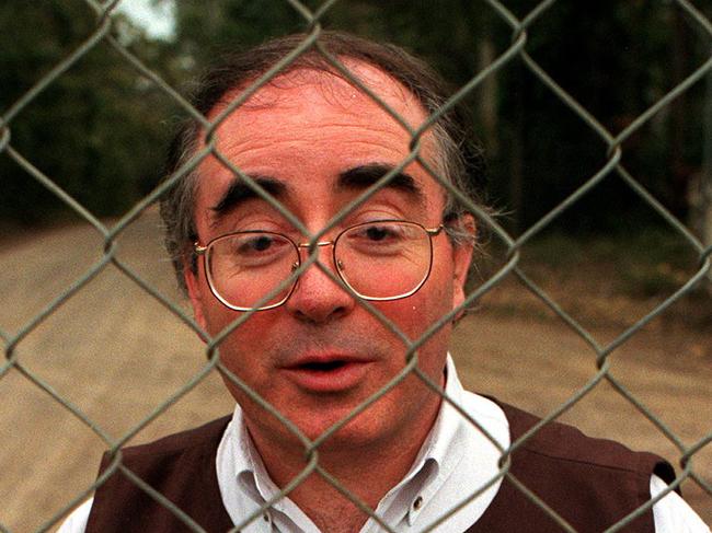 Cult leader William Kamm "Little Pebble" of Saint Charbel sect commune at Cambewarra, NSW 09 Oct 1998. /Cults