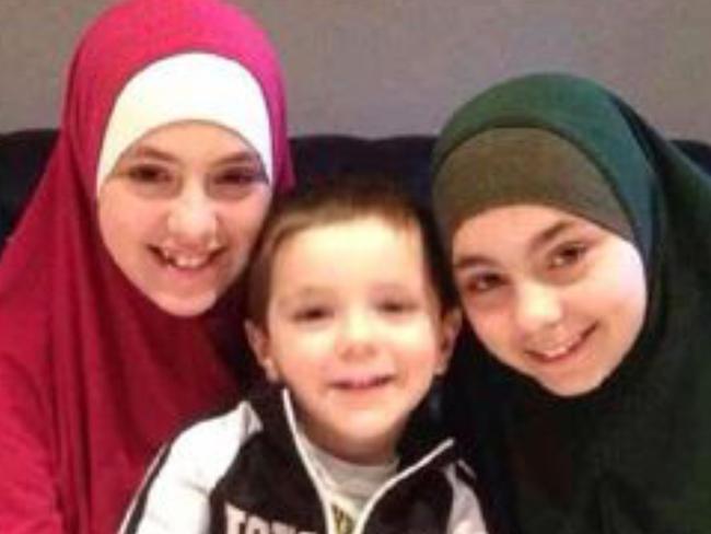 Khaled Sharrouf’s children, Zaynab, Abdullah and Hoda believed to have been photographed in Syria.