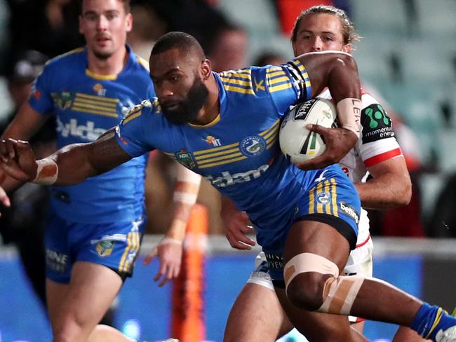 Semi Radradra will be a high priority retention target for the Eels. Picture: Gregg Porteous