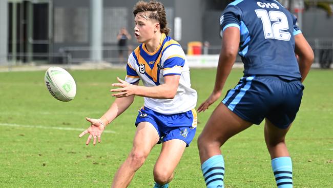 Jonah Anderson put on a kicking masterclass. Picture: John Gass