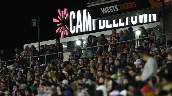 A wild brawl marred the Tigers v Rabbitohs game. Picture: NRL Photos