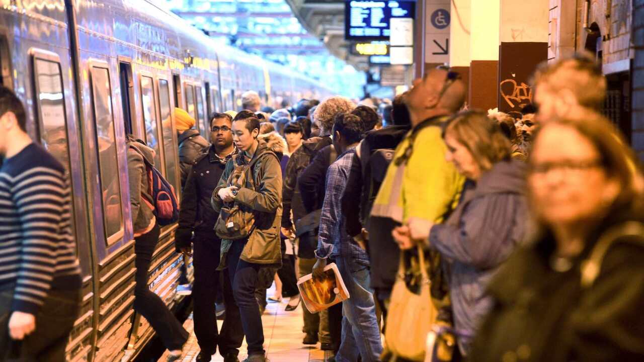 Melbourne's train network struggling with 15 million extra passenger journeys