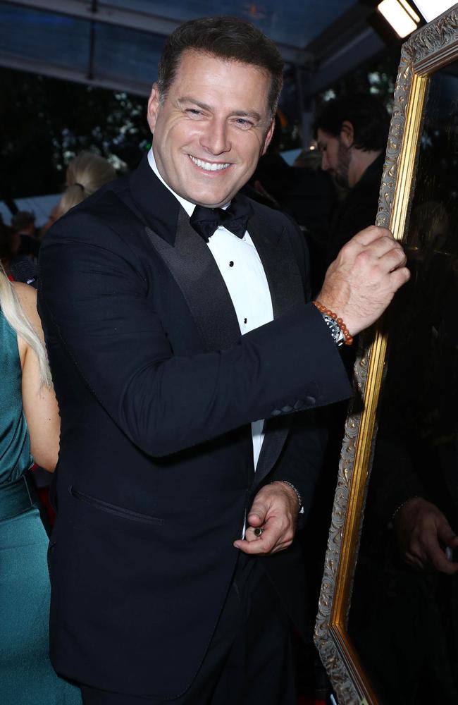 Karl Stefanovic arrives at the Logies. Picture: Matrix