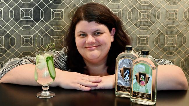 Claire Ryder, a Wulguru resident and Wiradjuri woman runs the only gin distillery in Australia that is 100% owned and operated by First Nations women. Photographer: Jane Perkins.