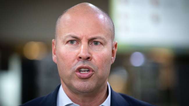 Treasurer Josh Frydenberg has defended his colleague and labelled Mr Carr as a "waste of space" who suffers from a bad bout of relevance deprivation syndrome. Picture: NCA NewsWire/Sarah Matray