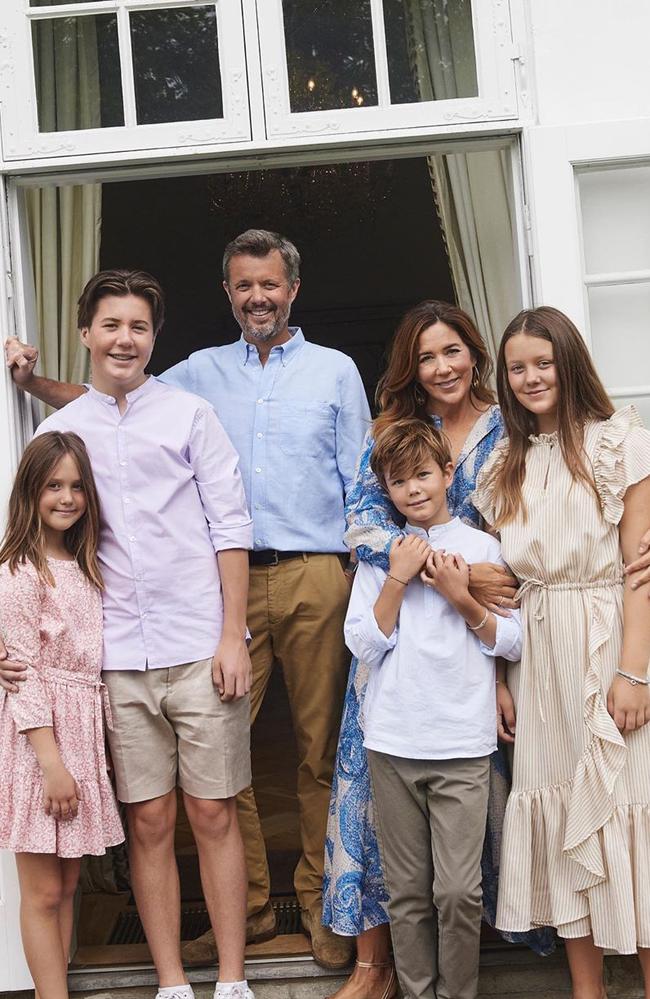 The Danish royal family. Picture: Franne Voigt /Instagram