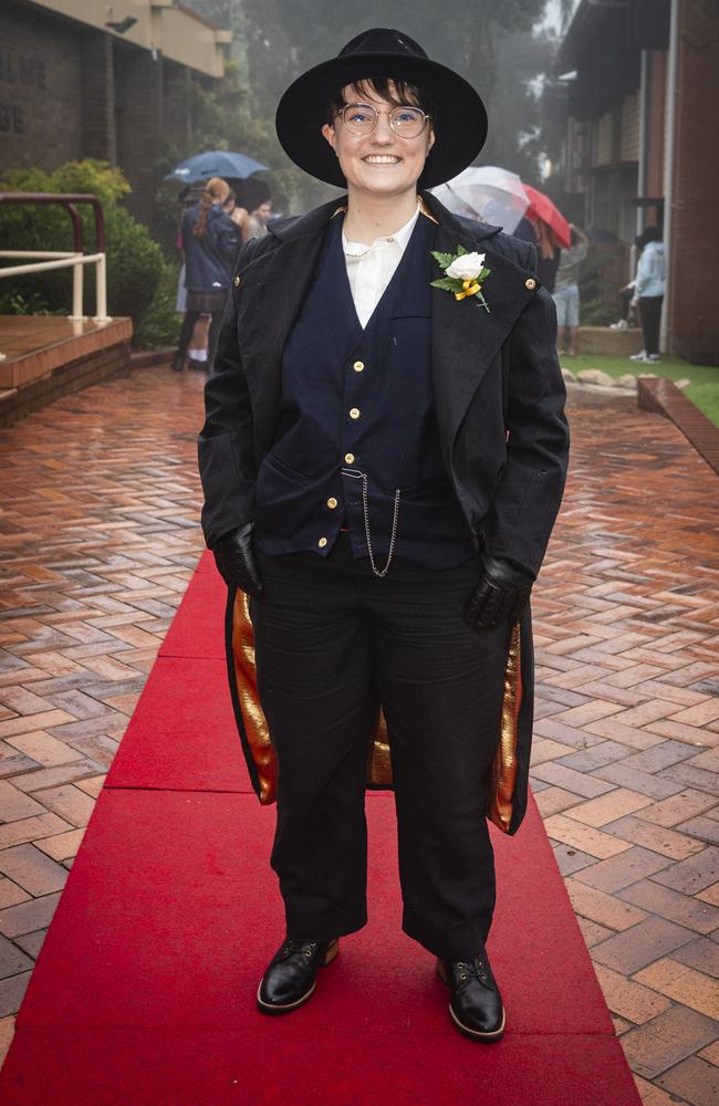 Celina Mouzouris at Fairholme College formal, Wednesday, March 27, 2024. Picture: Kevin Farmer