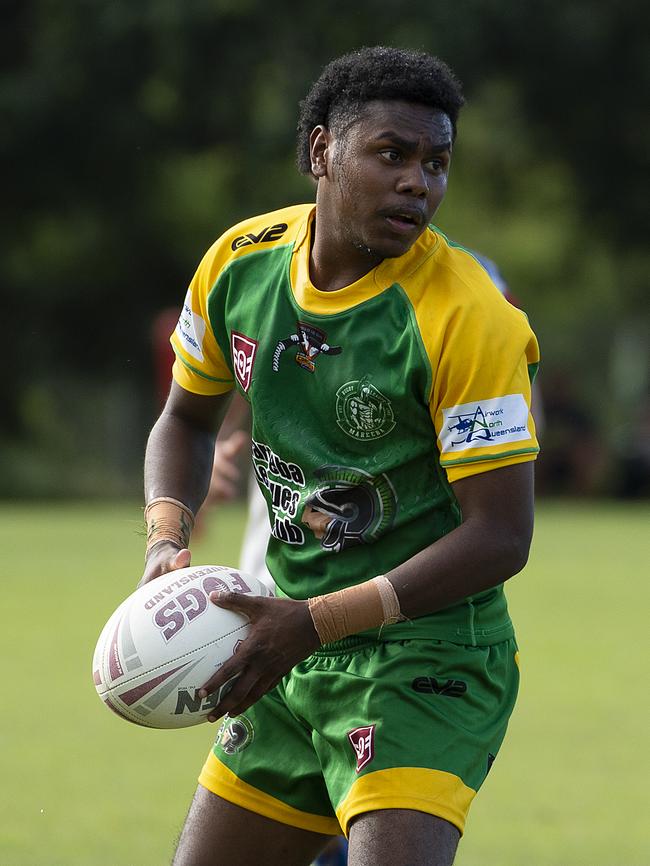 Mareeba’s Hubert Elu. Picture Emily Barker