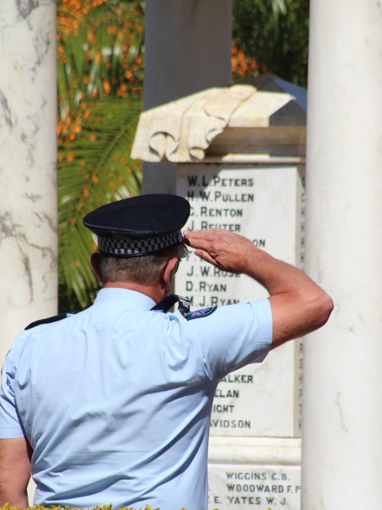 Anzac Day march and service for 2018 in Gatton was attended by hundreds.