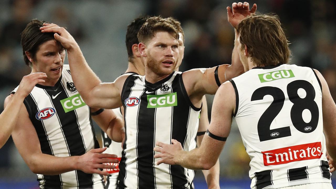 Is it time for the Pies to make Taylor Adams captain? Picture: Getty Images